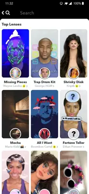 Snapchat android App screenshot 2